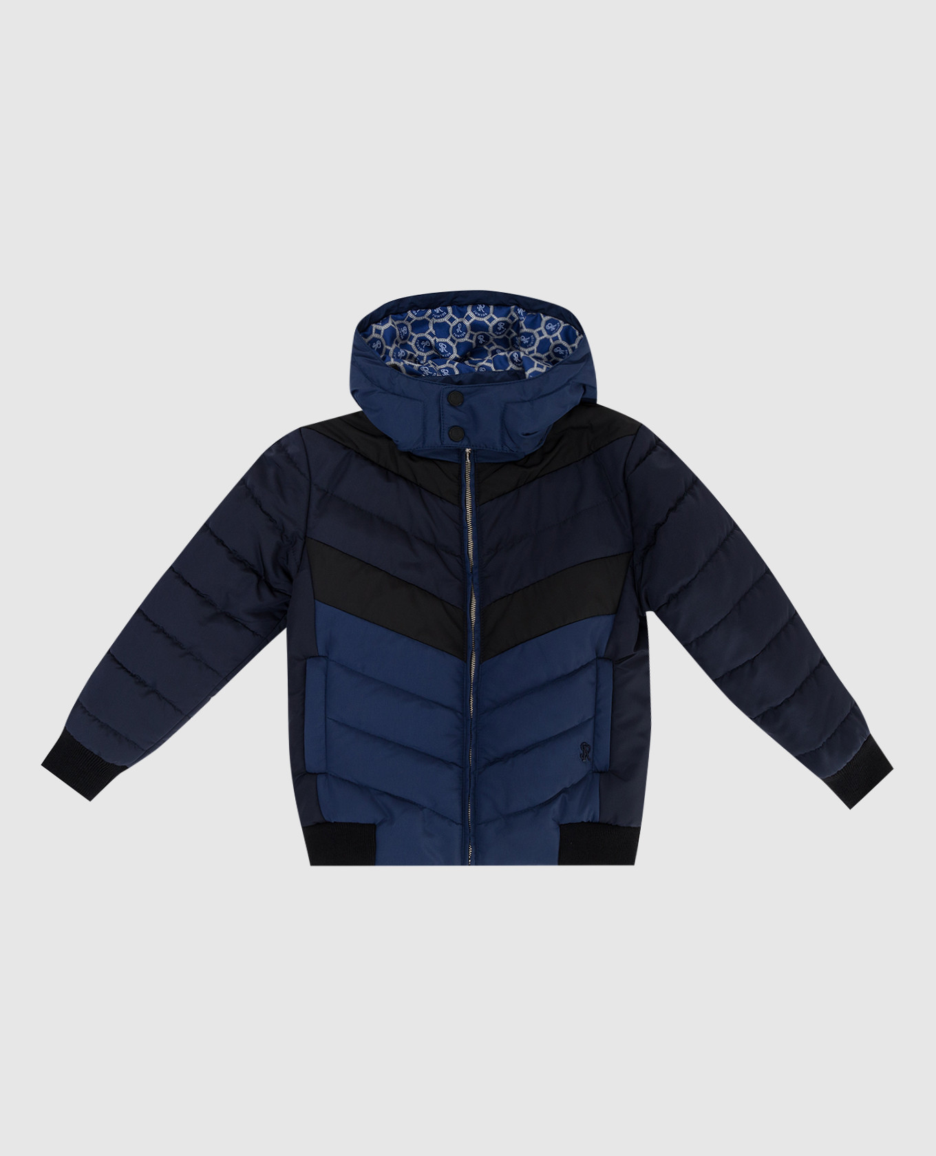 Children's dark blue jacket stefano ricci