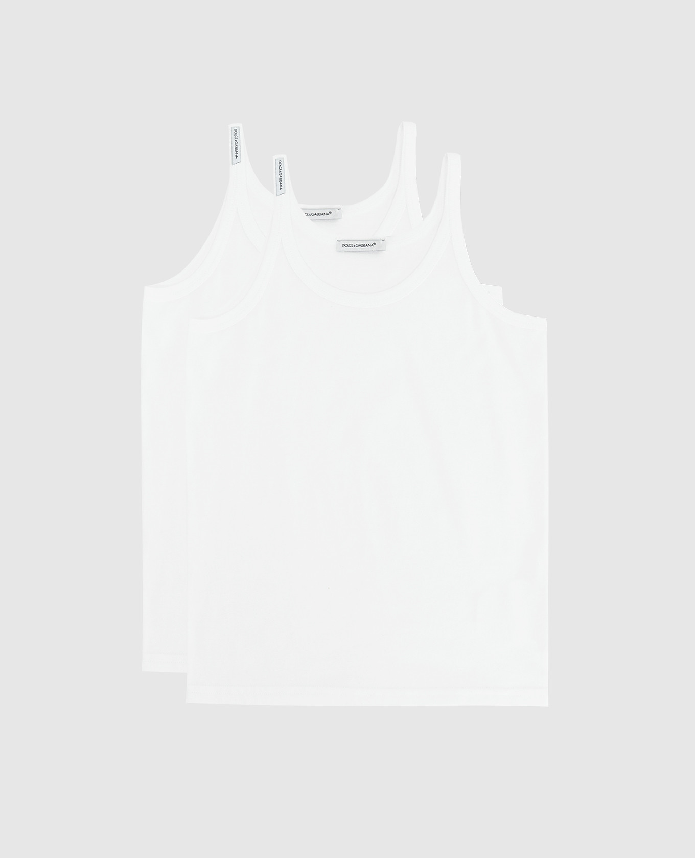 Children's set of white t-shirts dolce&gabbana