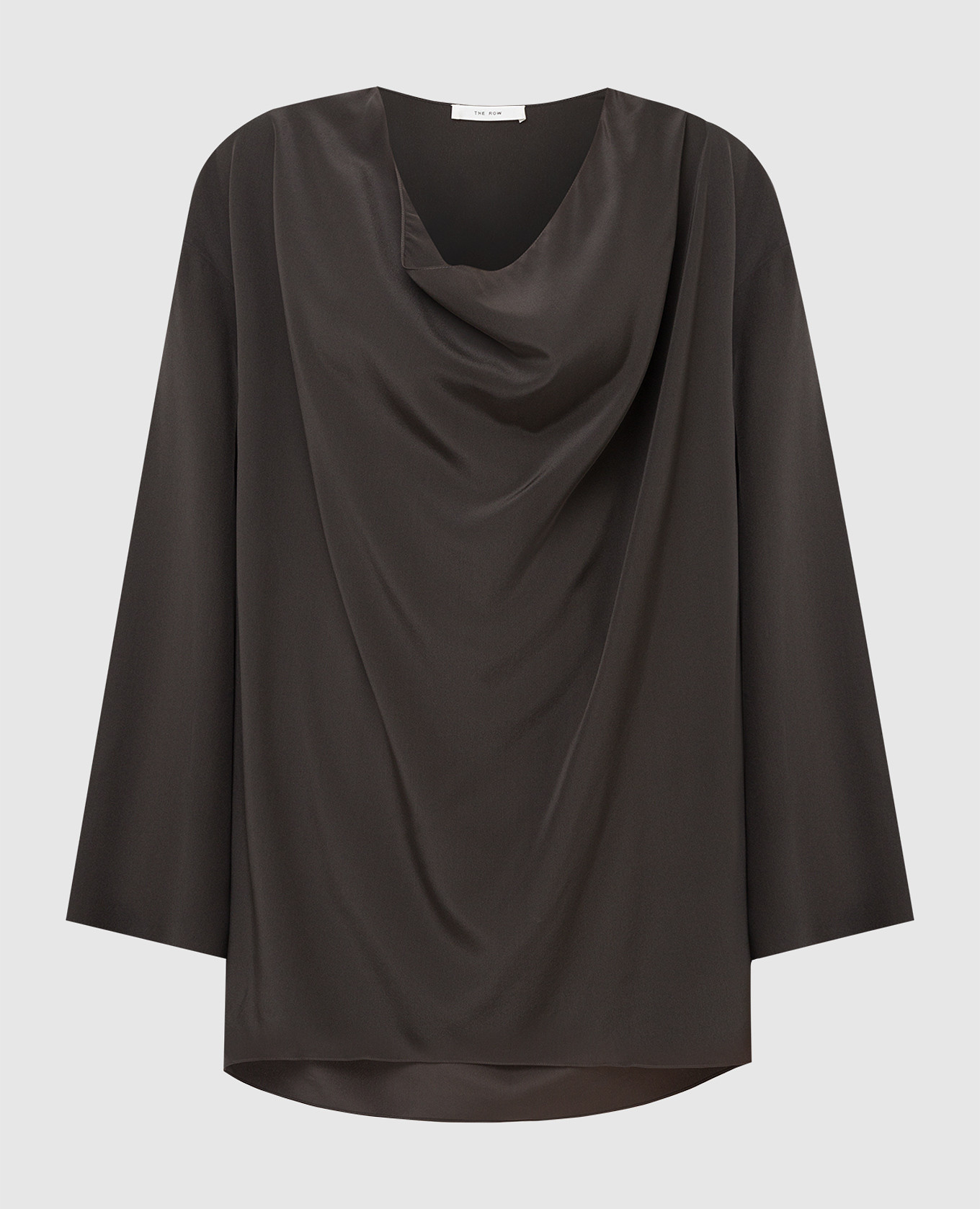 

Dark Green Silk Blouse The Row