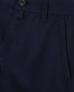 Stefano Ricci Children's dark blue trousers YUT7400070GF0004