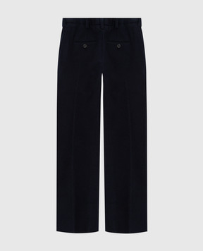 Stefano Ricci Children's dark blue trousers Y1T0900000CT002A