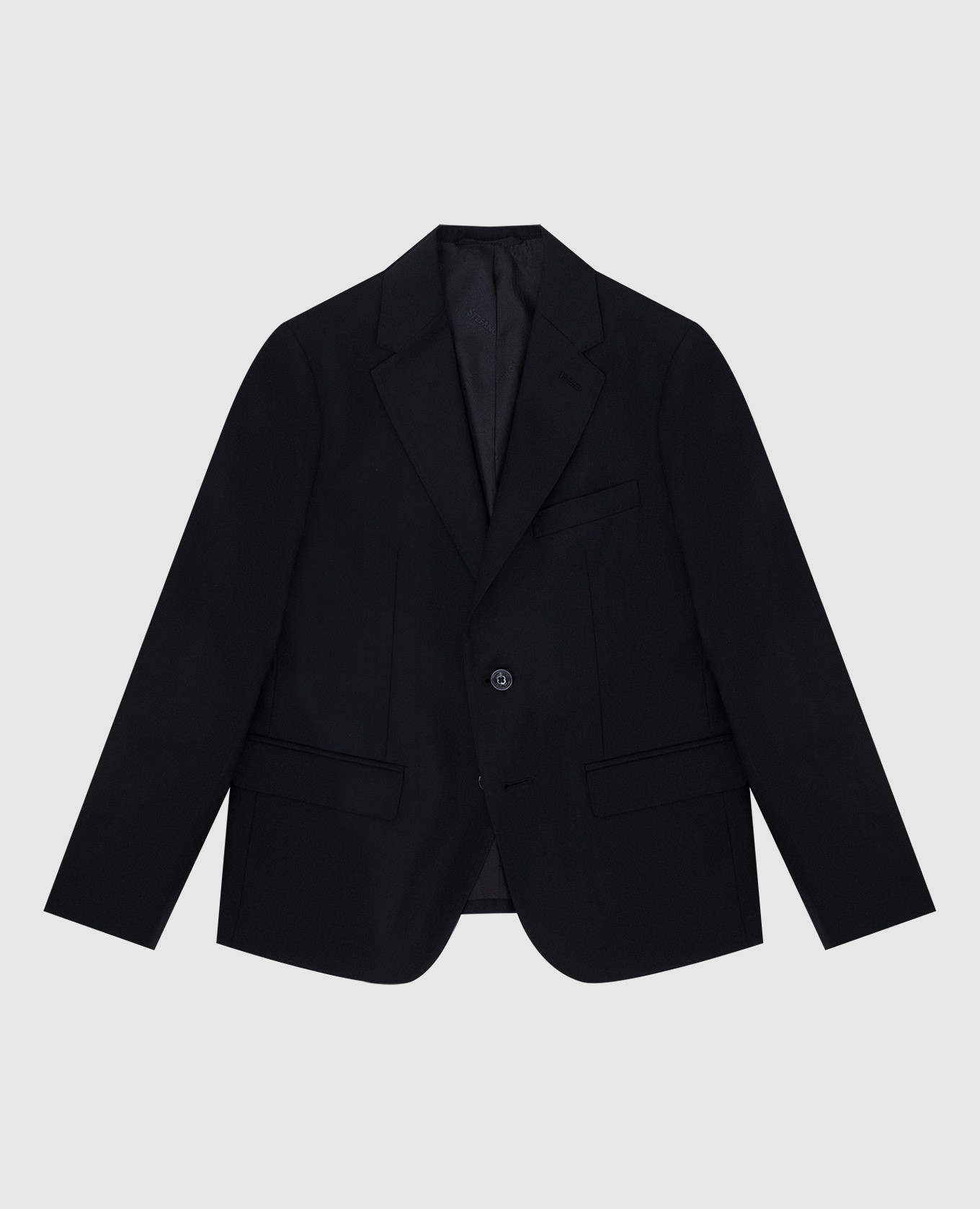

Children's dark blue wool jacket Stefano Ricci