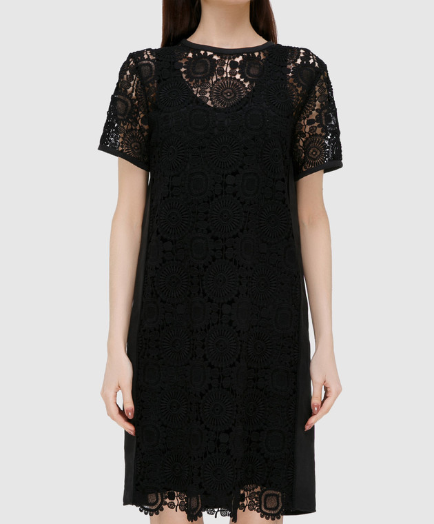 Chloe - Black lace dress 17SRO60 - shop with European delivery at Symbol
