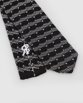 Stefano Ricci Children's patterned silk tie YCRMTSR8162