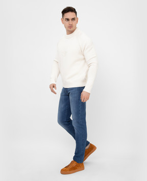 Marco Pescarolo Washed jeans NERANOM1844J02