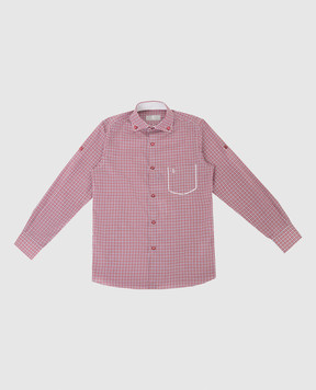 Stefano Ricci Children's checkered shirt YC003573LJ1784