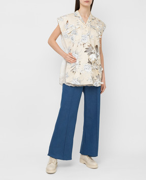 Maison Margiela Light beige top S29DL0100