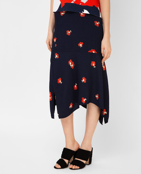 Victoria Beckham Navy blue skirt SKMID3301D