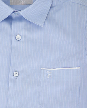 Stefano Ricci Children's blue striped shirt YC004124LJ1807
