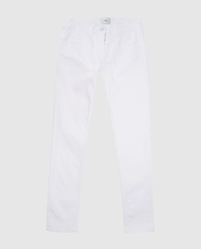 Fendi Children's white jeans JFF0901012