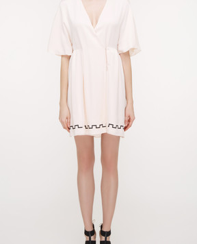 Vionnet Powder silk dress TUVAP15006T1129
