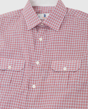 Stefano Ricci Children's checkered shirt YC002673L1668