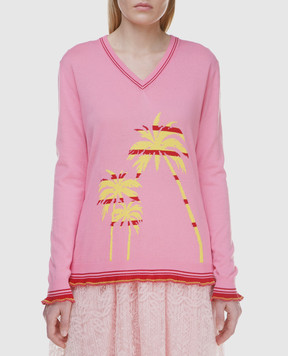 Ermanno Scervino Pink pullover D325M398PWD