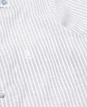 Stefano Ricci Children's light blue striped shirt YC002674L1667