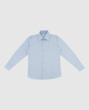 Stefano Ricci Children's blue shirt YC002317LJ1613