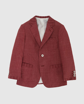 Stefano Ricci Children's jacket in wool and cashmere Y1RFGD23M1HC5003
