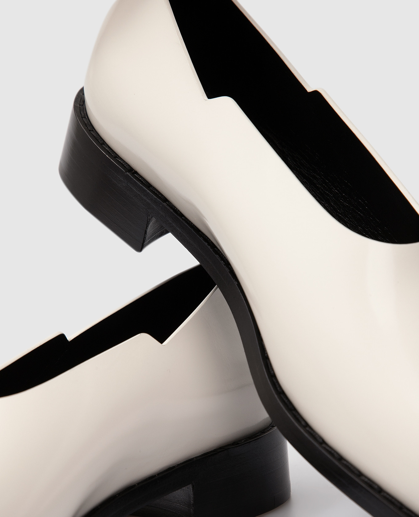 

Monceau white leather pumps The Row