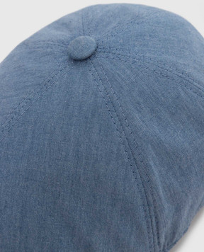 Stefano Ricci Children's light blue wool cap YVF2019BAR007
