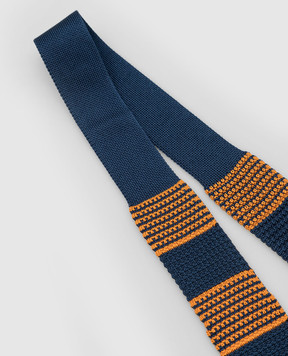 Stefano Ricci Children's blue striped silk tie YCRMTSR2916