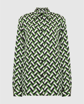 Jil Sander Shirt in geometric print JSWT606506WT381330