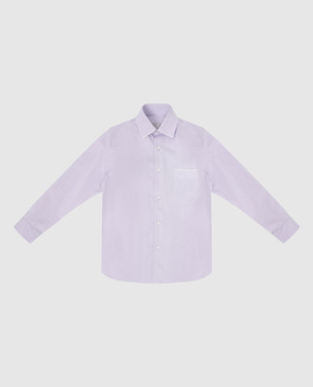 Stefano Ricci Children's lilac shirt YC004160M1450