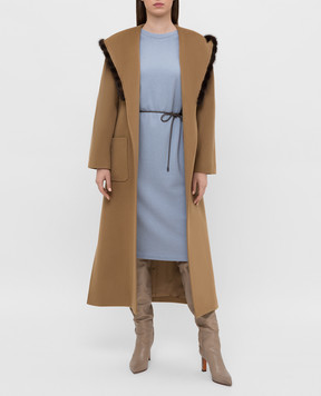 Heresis Beige wool coat M33130VIF260