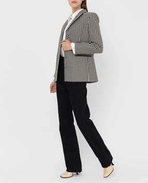 Khaite Joan plaid jacket 6035127W127