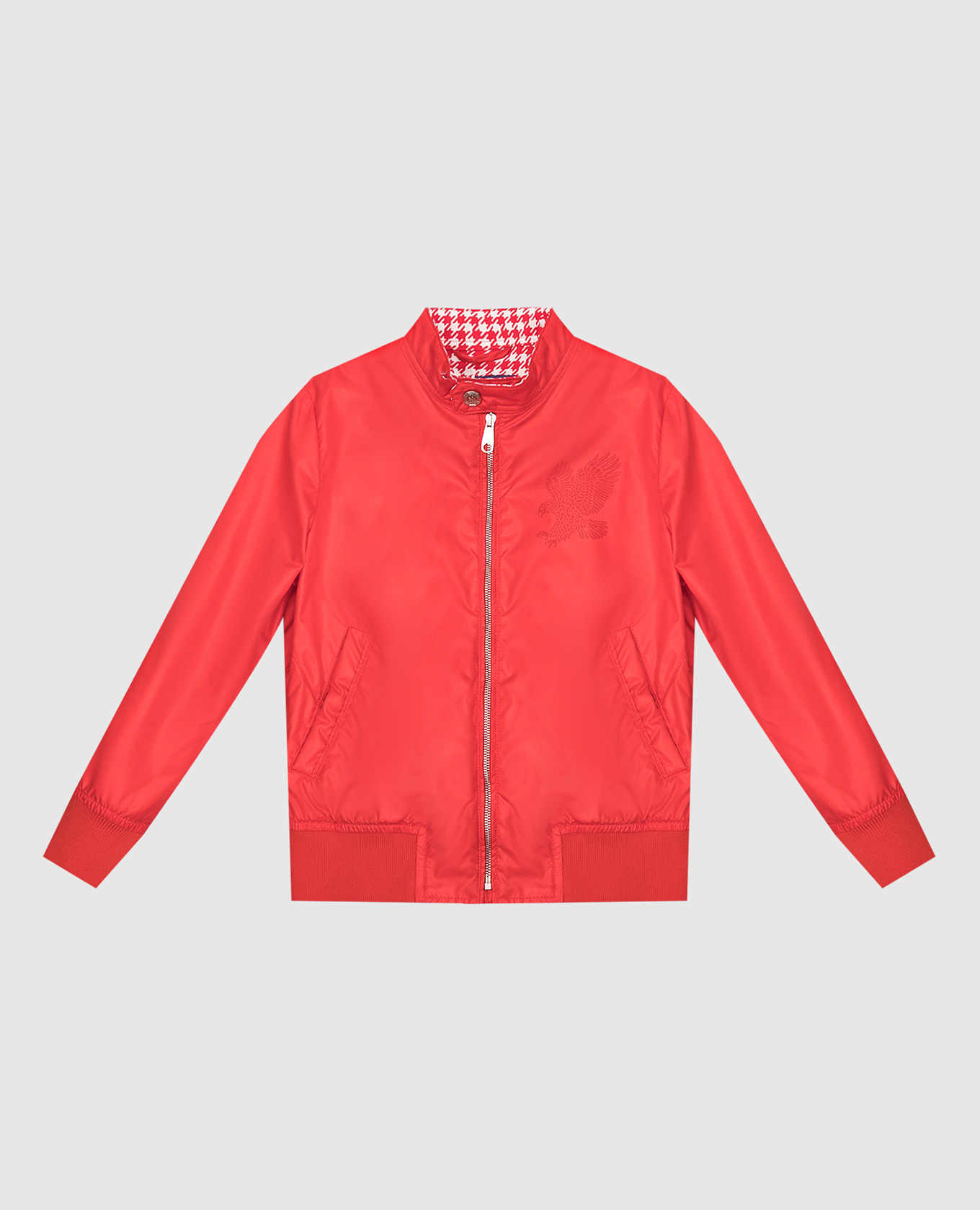 

Children's red jacket with logo Stefano Ricci