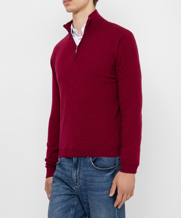 Malo - Cashmere zip sweater IUM009F1C0 - shop with European