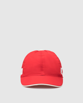 Stefano Ricci Children's red cap with logo YVF5357GF0007
