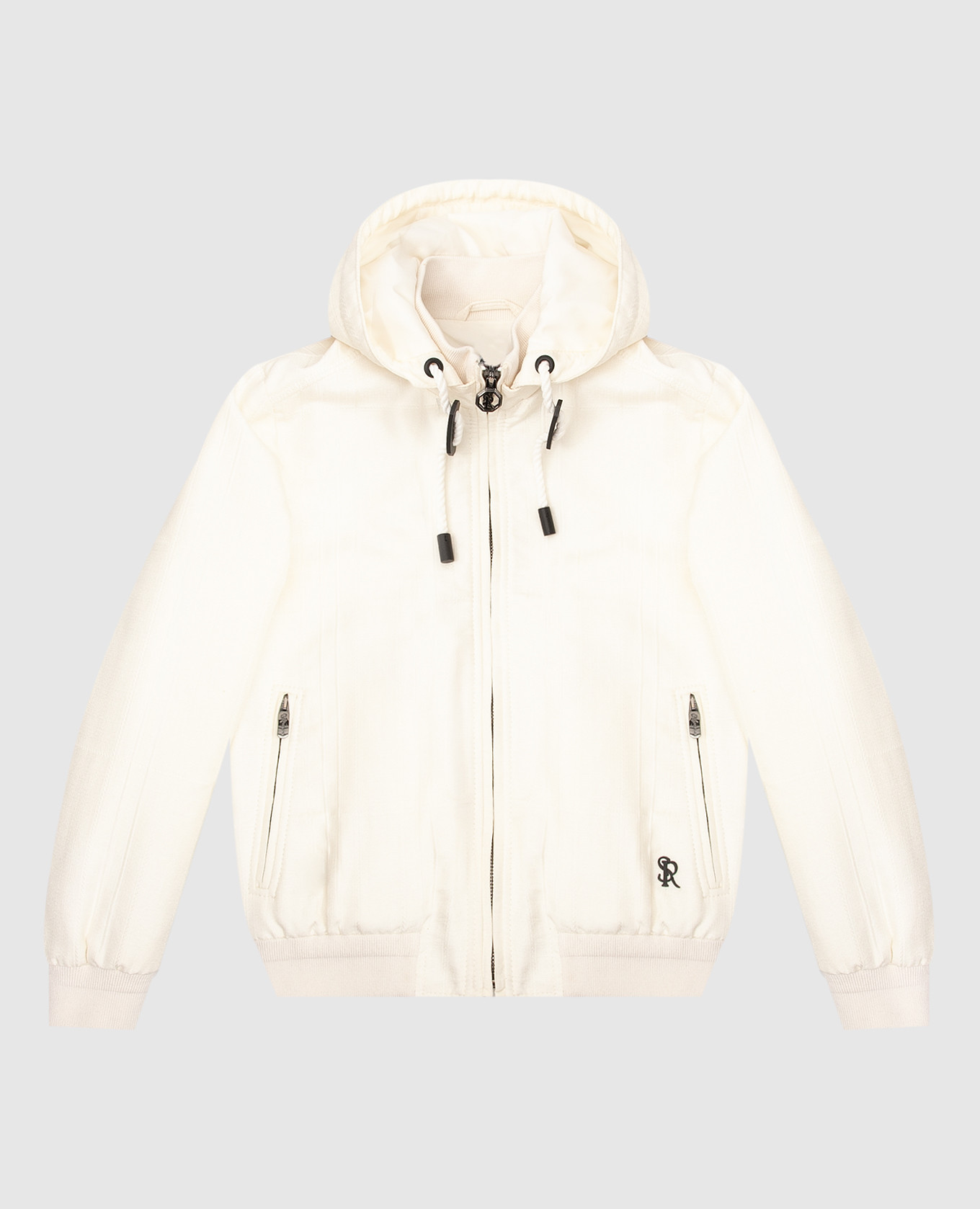 Children's light beige jacket stefano ricci