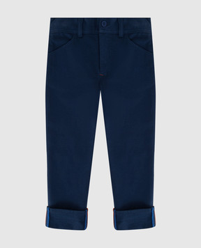 Stefano Ricci Children's trousers with embroidery YAT6S00020NORWIC