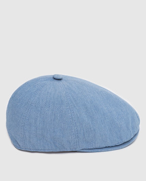 Stefano Ricci Children's light blue wool cap YVF2019BAR007