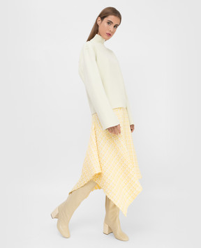 Jil Sander Asymmetric skirt JSWT751326WTY24408