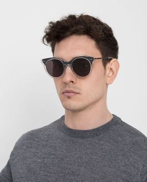 Bottega Veneta Sunglasses with transparent frames BV0143S30001687