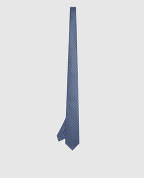 Stefano Ricci Children's silk set of a tie and a scarf in a pattern YDH33029