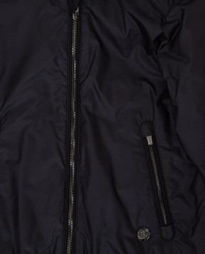 Stefano Ricci Children's black jacket in a pattern YDJ8200070HN0036