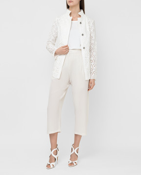 Ermanno Scervino White jacket D280I320AXD