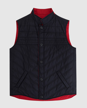Stefano Ricci Children's reversible silk vest YAJ7200080SETEC1