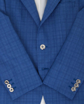 Stefano Ricci Patterned wool jacket for children Y1RF371T01HC3603