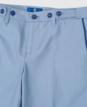 Stefano Ricci Baby blue trousers Y1T0G90T00CT001B