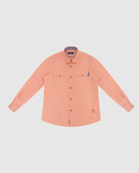 Stefano Ricci Children's checkered shirt YUC6400030LJ1603