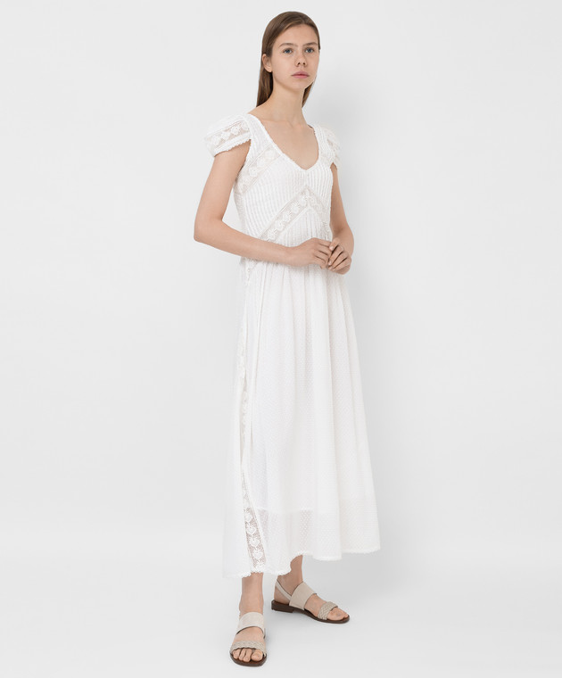 knee length dresses for ladies Petal and Pup Women's Archer Midi Dress - Blue main image 1