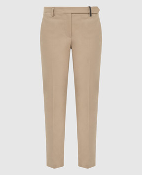 Brunello Cucinelli Pantaloni beige M0F70P6572