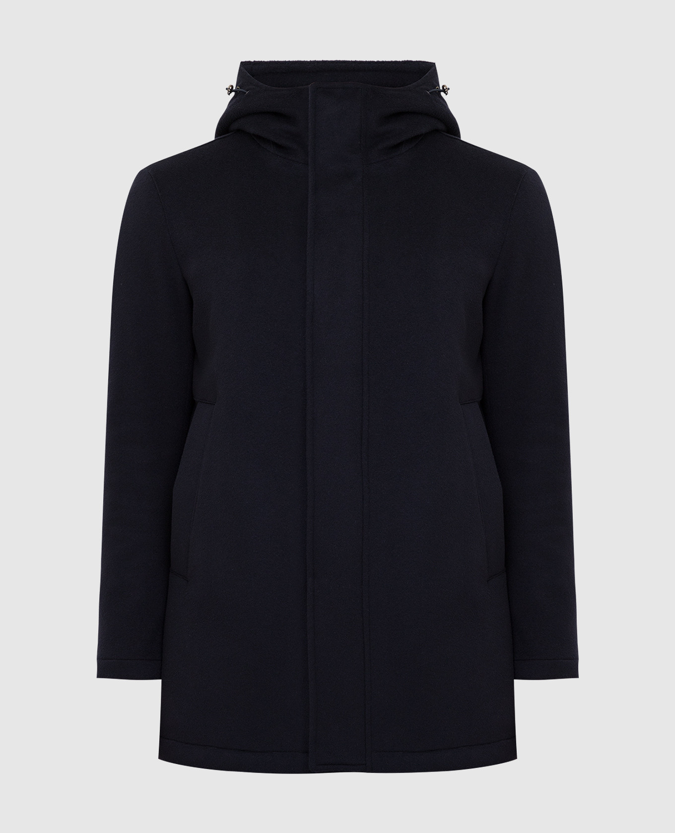 

Navy wool coat Heresis, Синий