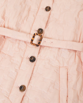 Fendi FF Karligraphy children's coat JFA140AG1X812