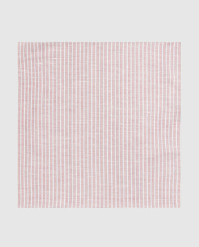 Stefano Ricci Children's light burgundy pasha with stripes YFZ25L1667