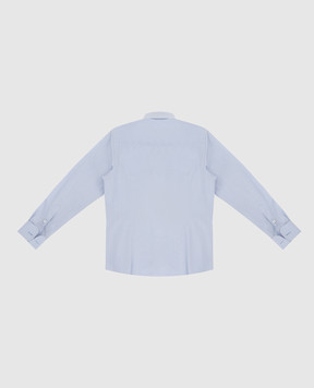 Stefano Ricci Children's blue striped shirt YC004040L1811