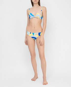 PUCCI Yellow swimsuit top 1EMX251E787