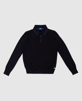 Stefano Ricci Children's dark blue polo KY12017P03Y20152
